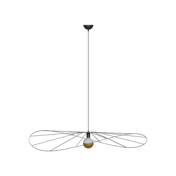 Pendant lamp ESKOLA 140 black