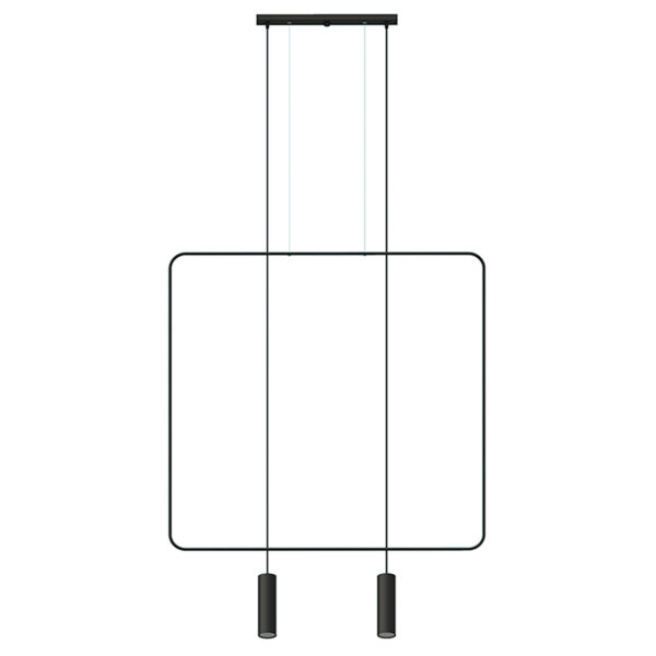 Pendant lamp RANA 2 black