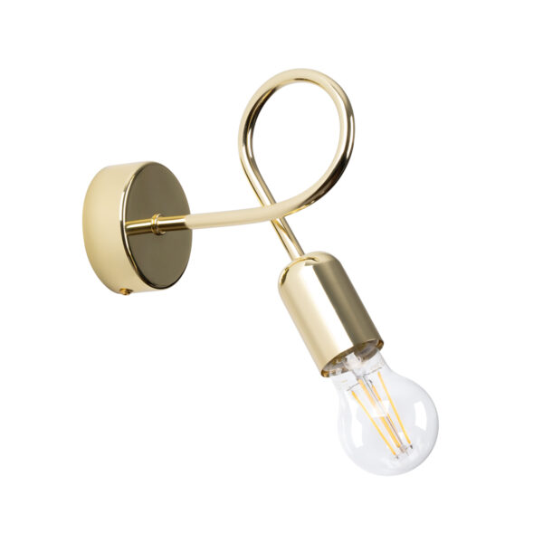 Wall lamp SUPEŁ gloss gold