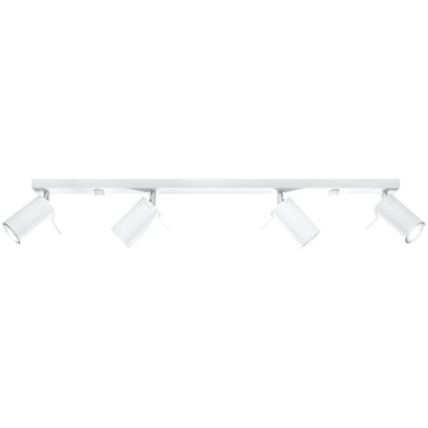 Ceiling lamp RING 4L white