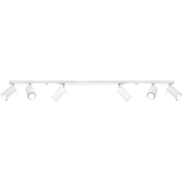 Ceiling lamp RING 6L white