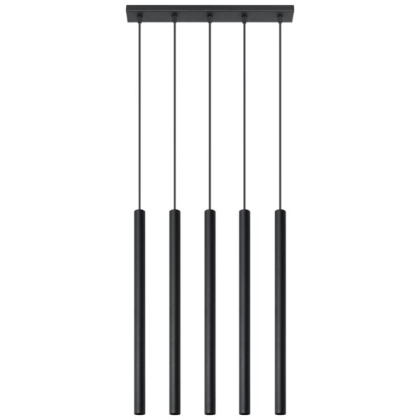 Pendant lamp PASTELO 5 black