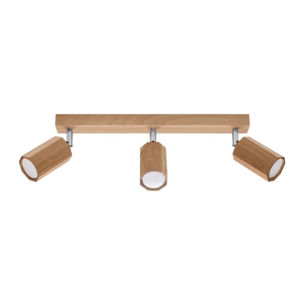 Ceiling lamp ZEKE 3 oak