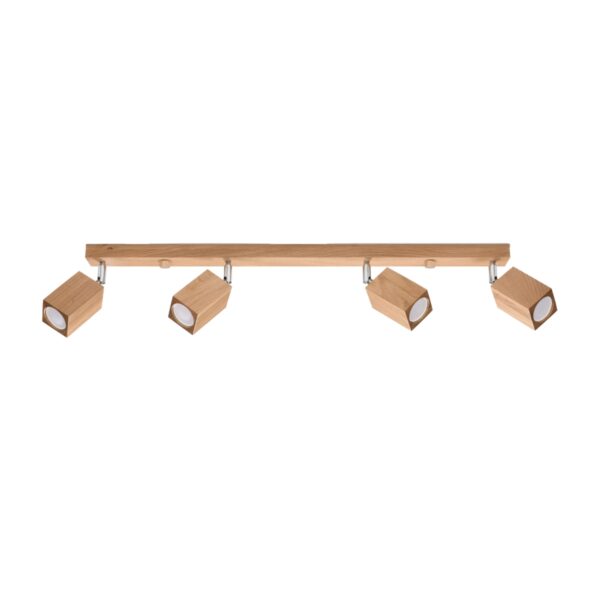 Ceiling lamp KEKE 4 oak