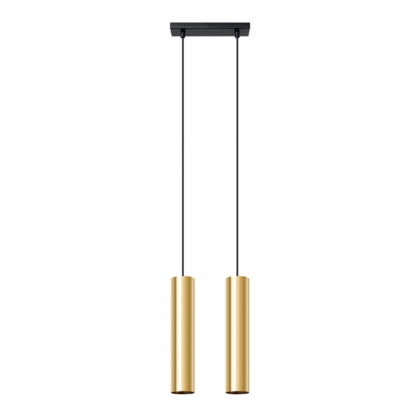 Pendant lamp LAGOS 2 polished gold