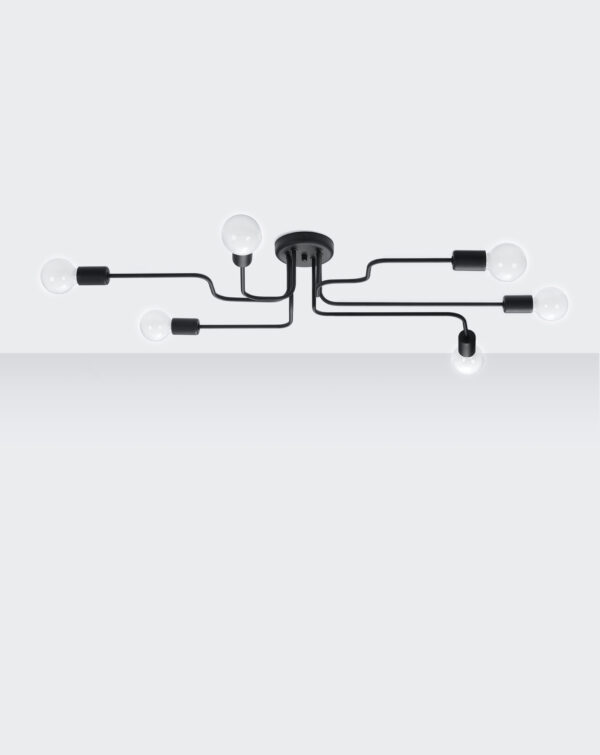 Chandelier VECTOR 6 black