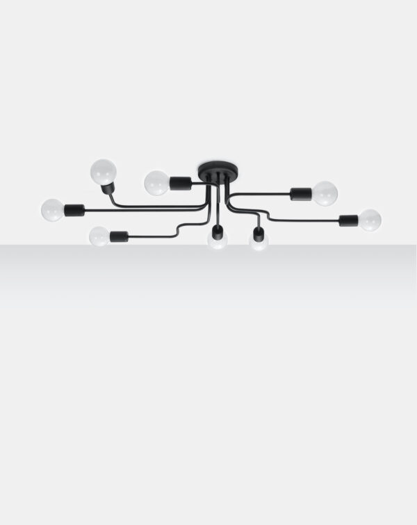 Chandelier VECTOR 8 black